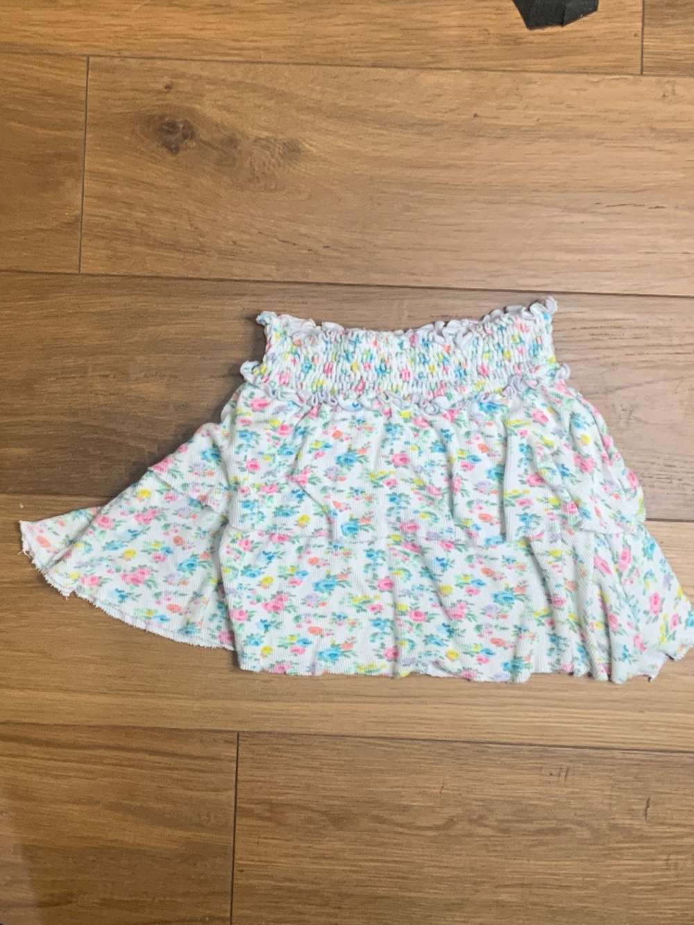 Fbz tiered flowered skirt Size XL
